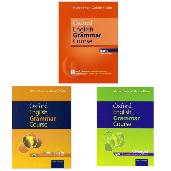 کتاب Oxford English Grammar Course اثر Michael Swan انتشارات آکسفورد 3جلدی