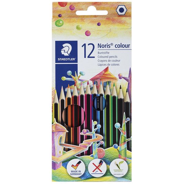  مداد رنگی 12رنگ استدلر کد c12