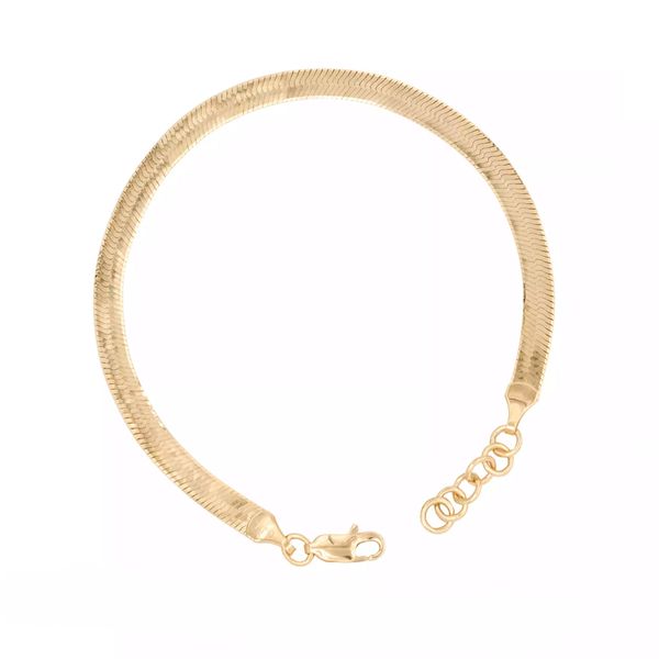 دستبند طلا 18 عیار زنانه گالری روبی مدل پلاژیو