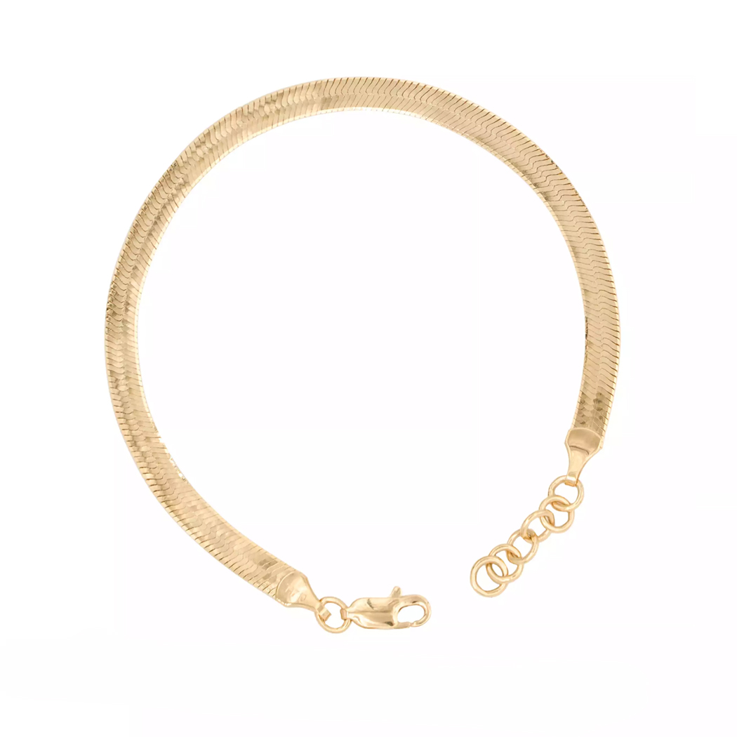 دستبند طلا 18 عیار زنانه گالری روبی مدل پلاژیو