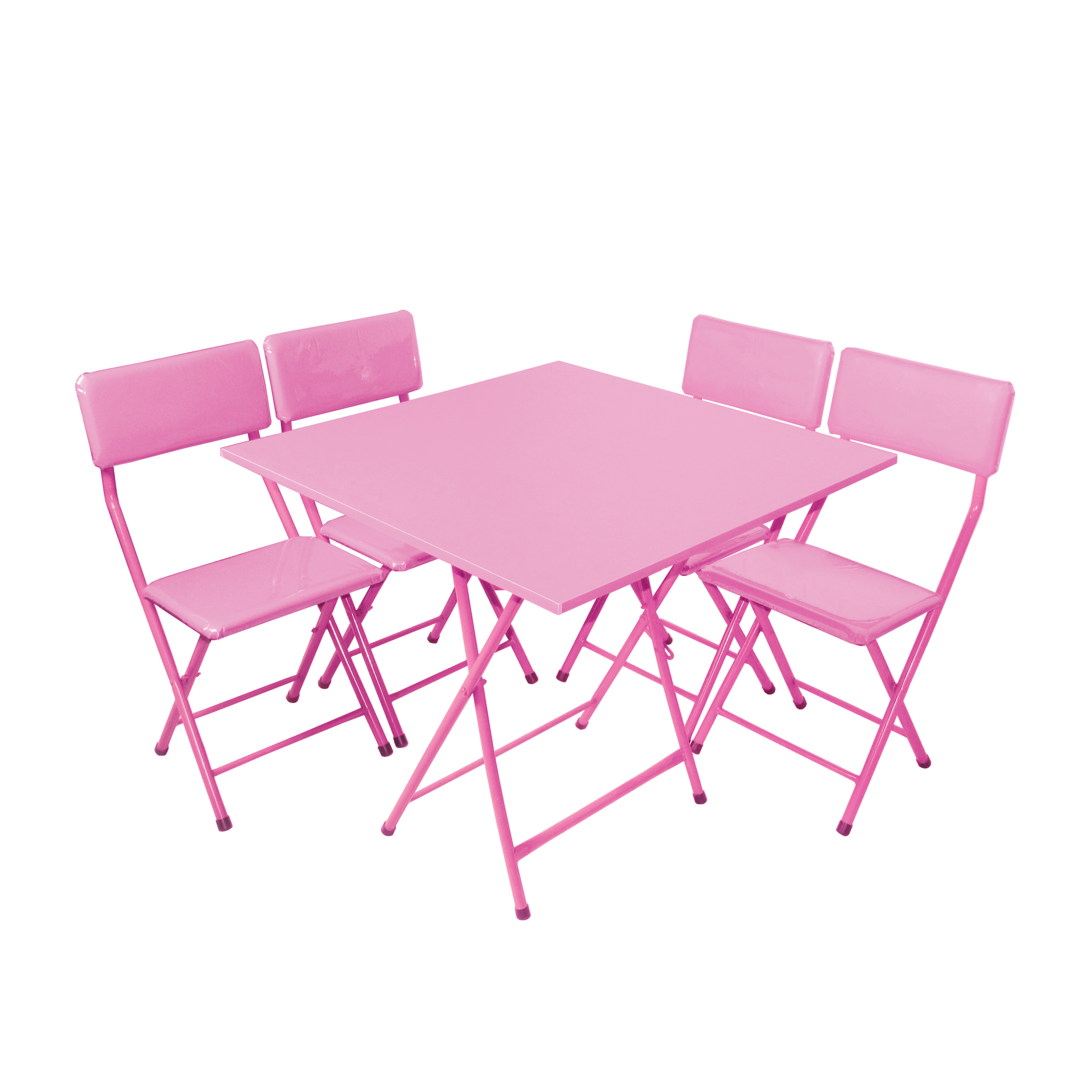 میز و صندلی ناهارخوری 4 نفره میزیمو مدل تاشو کد 5355