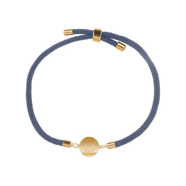 دستبند طلا 18 عیار زنانه مدوپد مدل ایموجی کد D12-10130