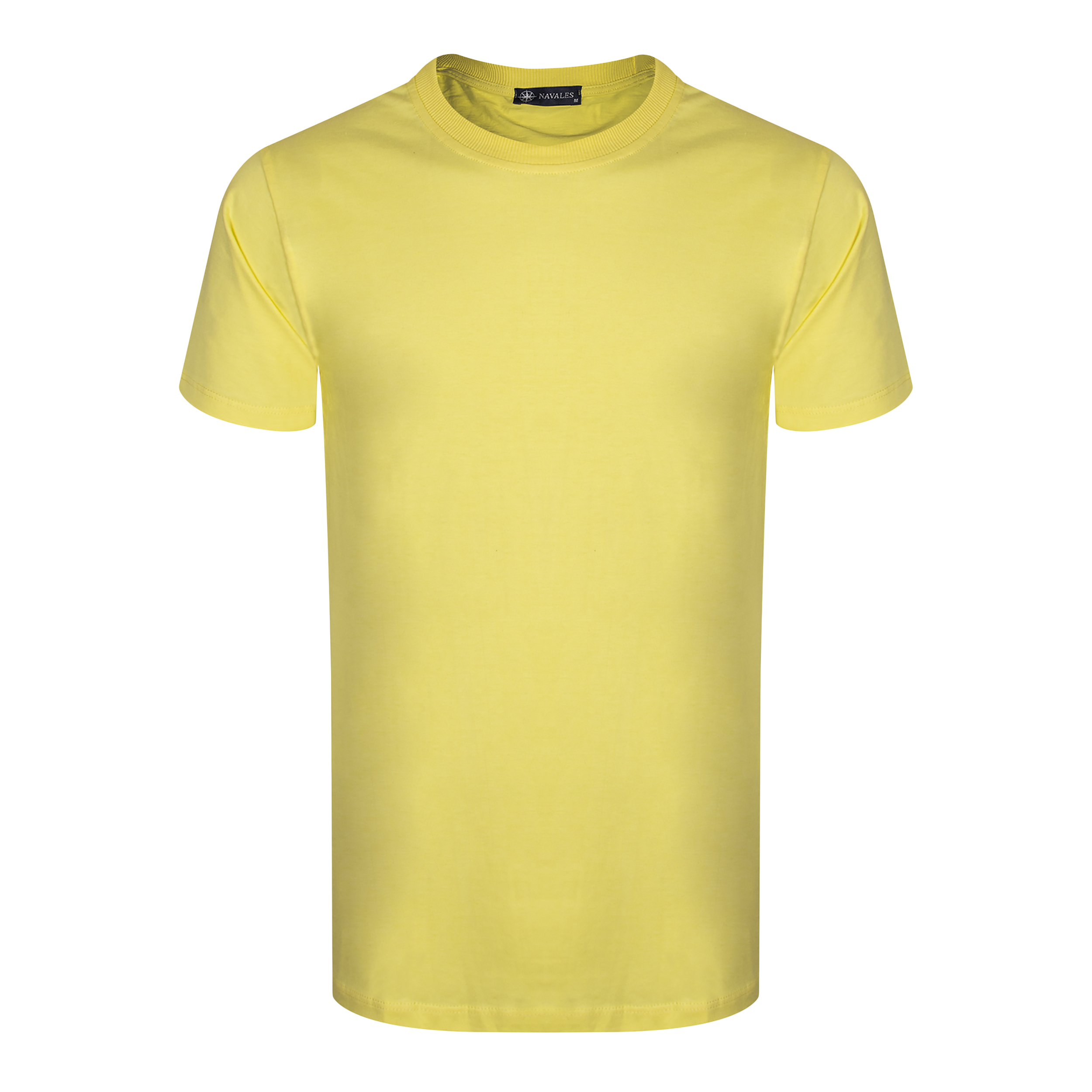 تی شرت آستین کوتاه مردانه ناوالس مدل OCEAN S/S TEES رنگ زرد