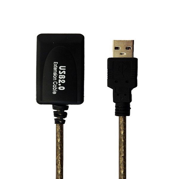 کابل افزایش طول USB 2.0 وی نت مدل V-CUE20100 طول 10 متر