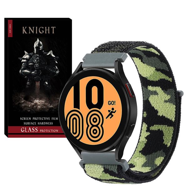 بند نایت مدل Nylon-Army-KT مناسب برای ساعت هوشمند سامسونگ Galaxy watch 4 / watch 5 / watch 6