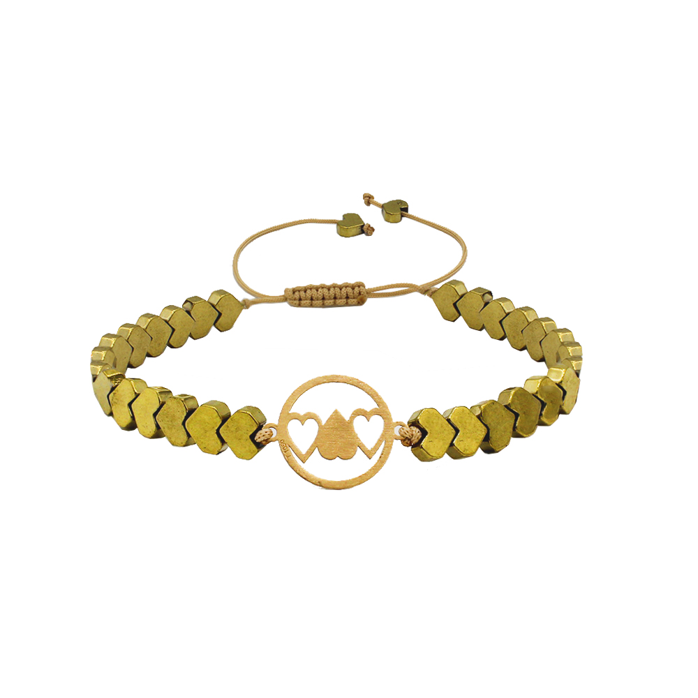  دستبند طلا 18 عیار زنانه رزالیا مدل Diamond-GSG-04