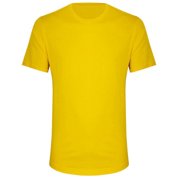 تی شرت آستین کوتاه مردانه دکسونری مدل  271000210 رنگ زرد