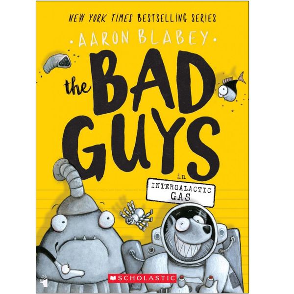 کتاب bad guys 5 اثر Aaron Blabey انتشارات معیار علم