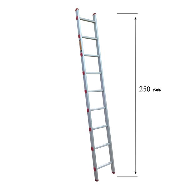 نردبان 9 پله آلوپات مدل یک طرفه 2.5m