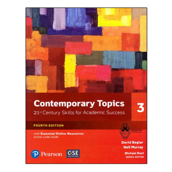 کتاب contemporary topics 3 21st century skills for academic success اثر جمعی از نویسندگان انتشارات pearson