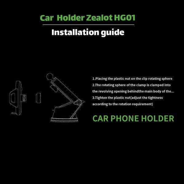 پایه نگهدارنده گوشی موبایل زیلوت مدل HG01