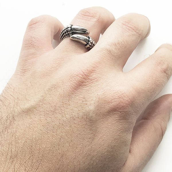 انگشتر مردانه مدل سوسماری