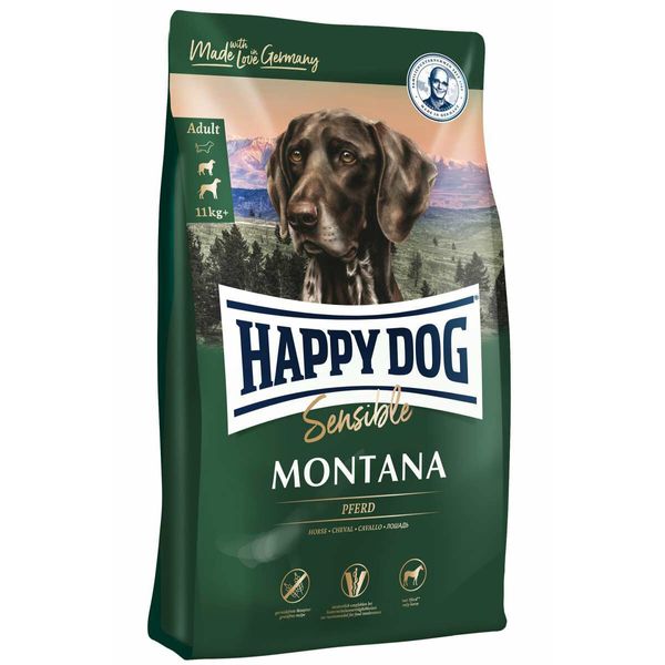 غذا خشک سگ هپی داگ مدل Sensible Montana وزن 11 کیلوگرم 