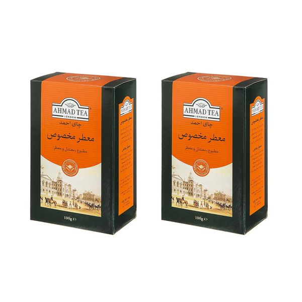 چای معطر مخصوص احمد - 100گرم بسته 2 عددی