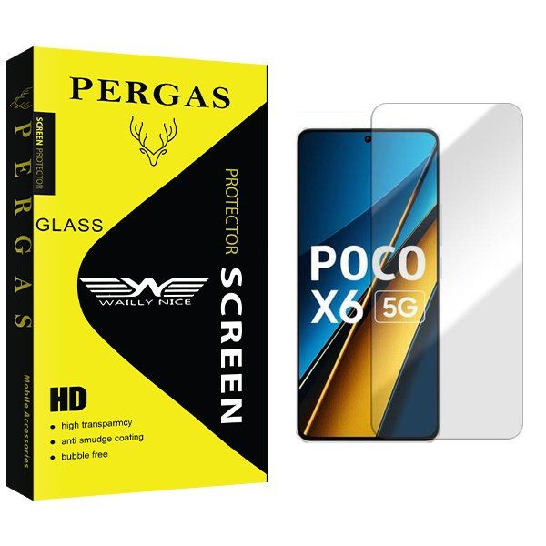 محافظ صفحه نمایش وایلی نایس مدل Pergas مناسب برای گوشی موبایل شیائومی Poco X6