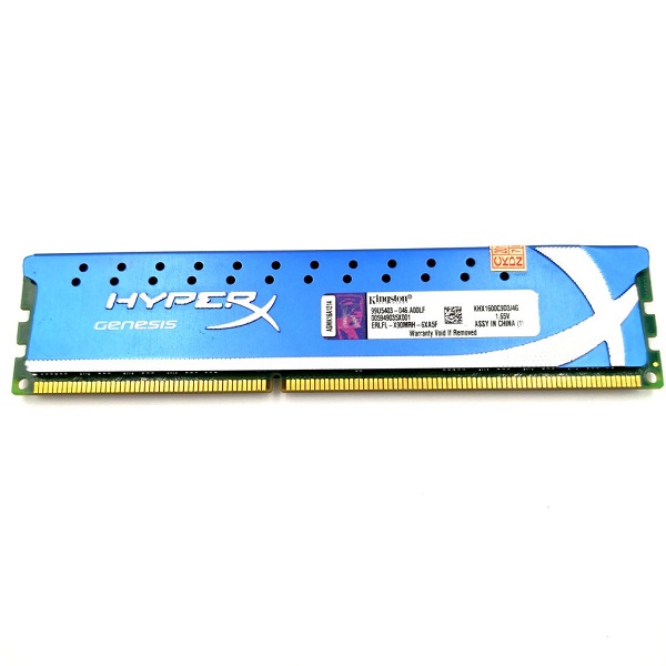 رم دسکتاپ DDR3 تک کاناله 1866 مگاهرتز CL10 هایپرایکس مدل GENESIS-BLUE ظرفیت 4 گیگابایت
