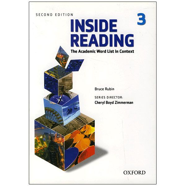 کتاب Inside Reading 2nd 3 اثر Bruce Rubin انتشارات آکسفورد 