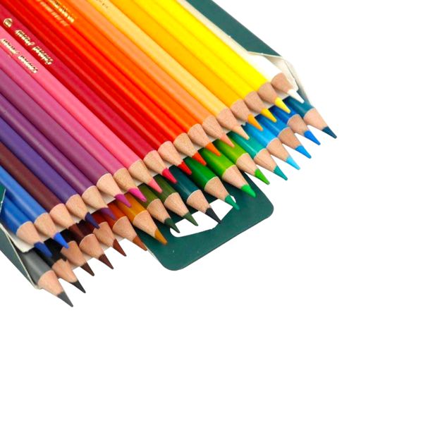 مداد رنگی 36 رنگ آریا مدل Artist به همراه پاک کن و تراش