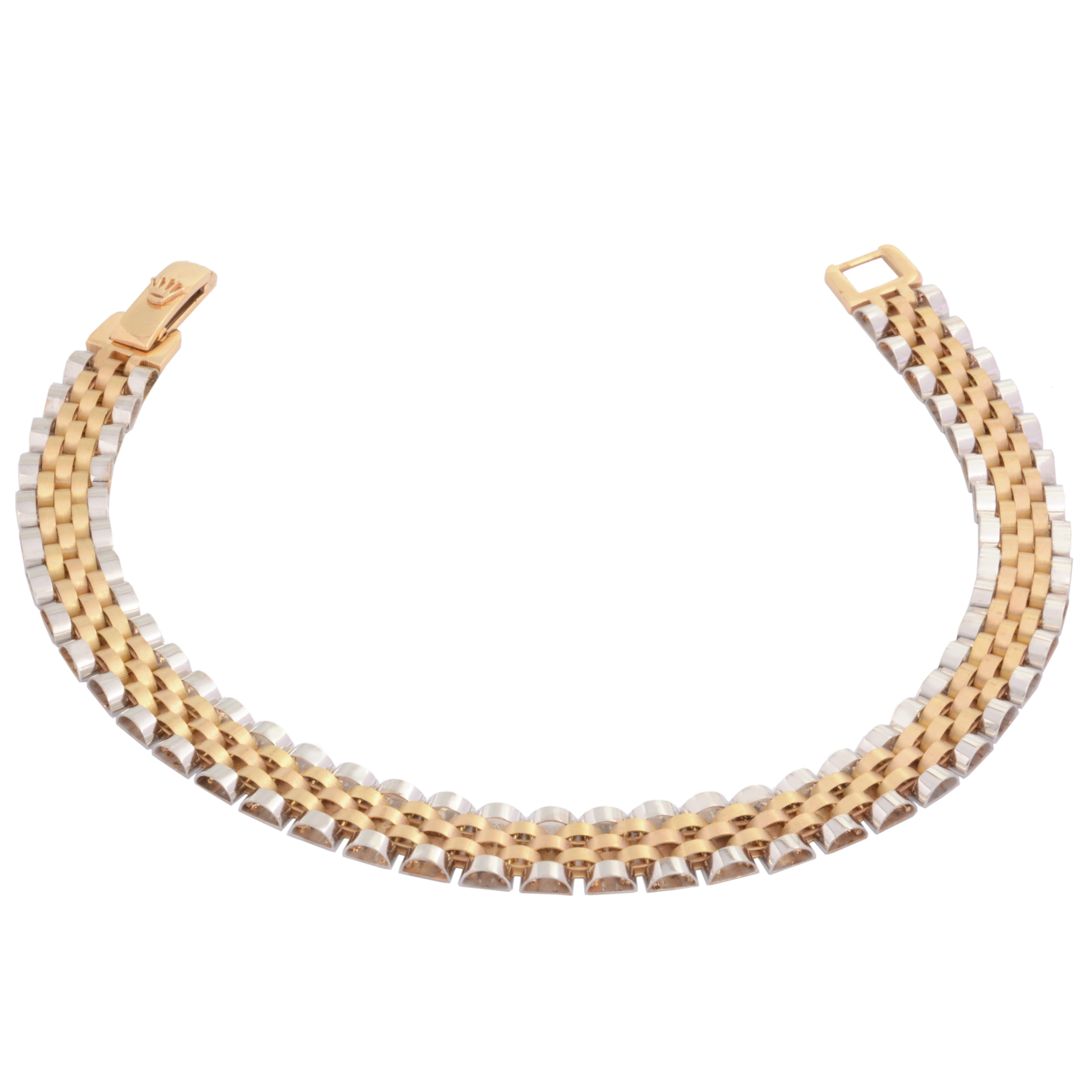 دستبند طلا 18 عیار زنانه طلای مستجابی مدل پارادایس کد SZ18