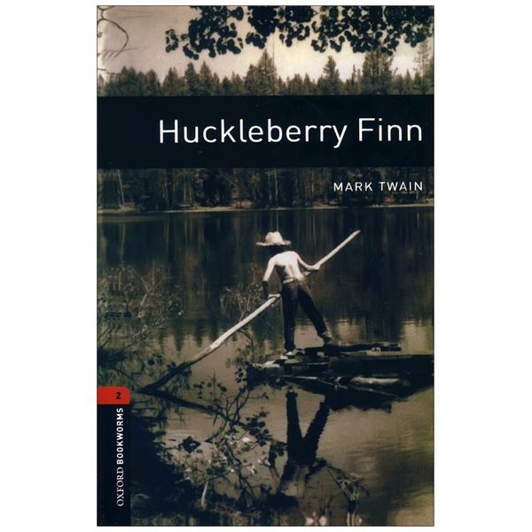کتاب huckleberry finn bw 2 اثر mark twain انتشارات oxford