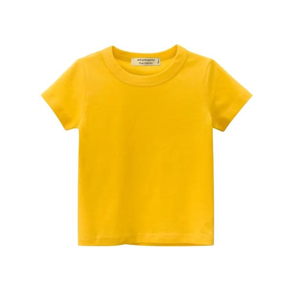 تی شرت آستین کوتاه پسرانه هومنیتی مدل WYKBTS9947-YEL