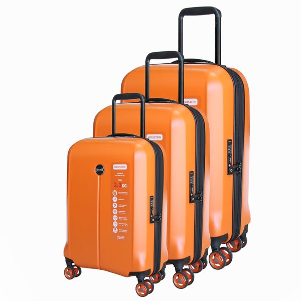 مجموعه سه عددی چمدان ویراژ مدل HOUSTON