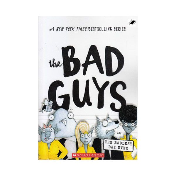 کتاب bad guys10 اثر Aaron Blabey انتشارات معیار اندیشه