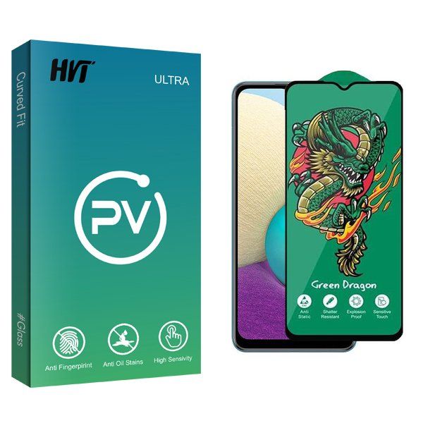 محافظ صفحه نمایش اچ وی تی مدل PV Green_Dragon مناسب برای گوشی موبایل سامسونگ Galaxy A02