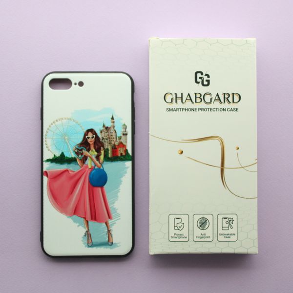 کاور قاب گارد مدل دور ژله ای دخترانه مناسب برای گوشی موبایل اپل iPhone 7 plus / 8 plus