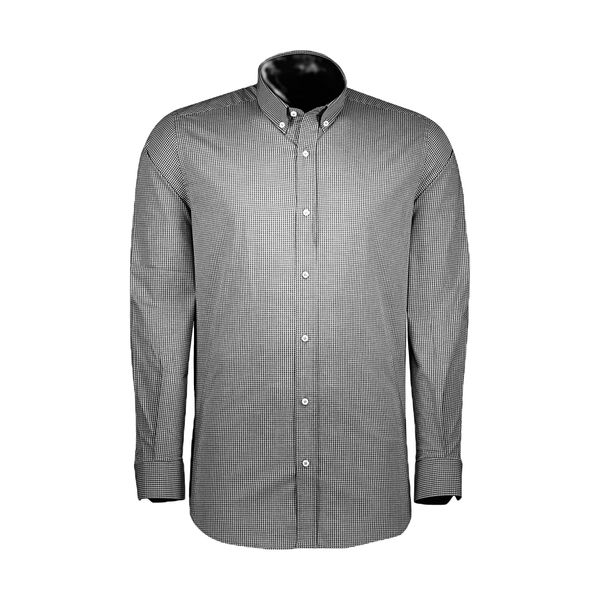 پیراهن آستین بلند مردانه ایکات مدل PST1152129