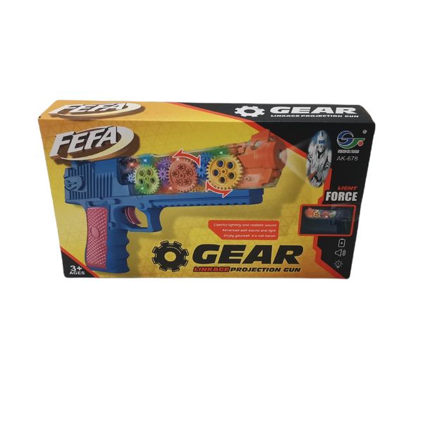تفنگ بازی مدل کلت چرخ دنده ای FEFA GEAR
