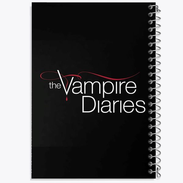 دفتر مشق 50 برگ خندالو مدل خاطرات یک خون آشام The Vampire Diaries کد 20245
