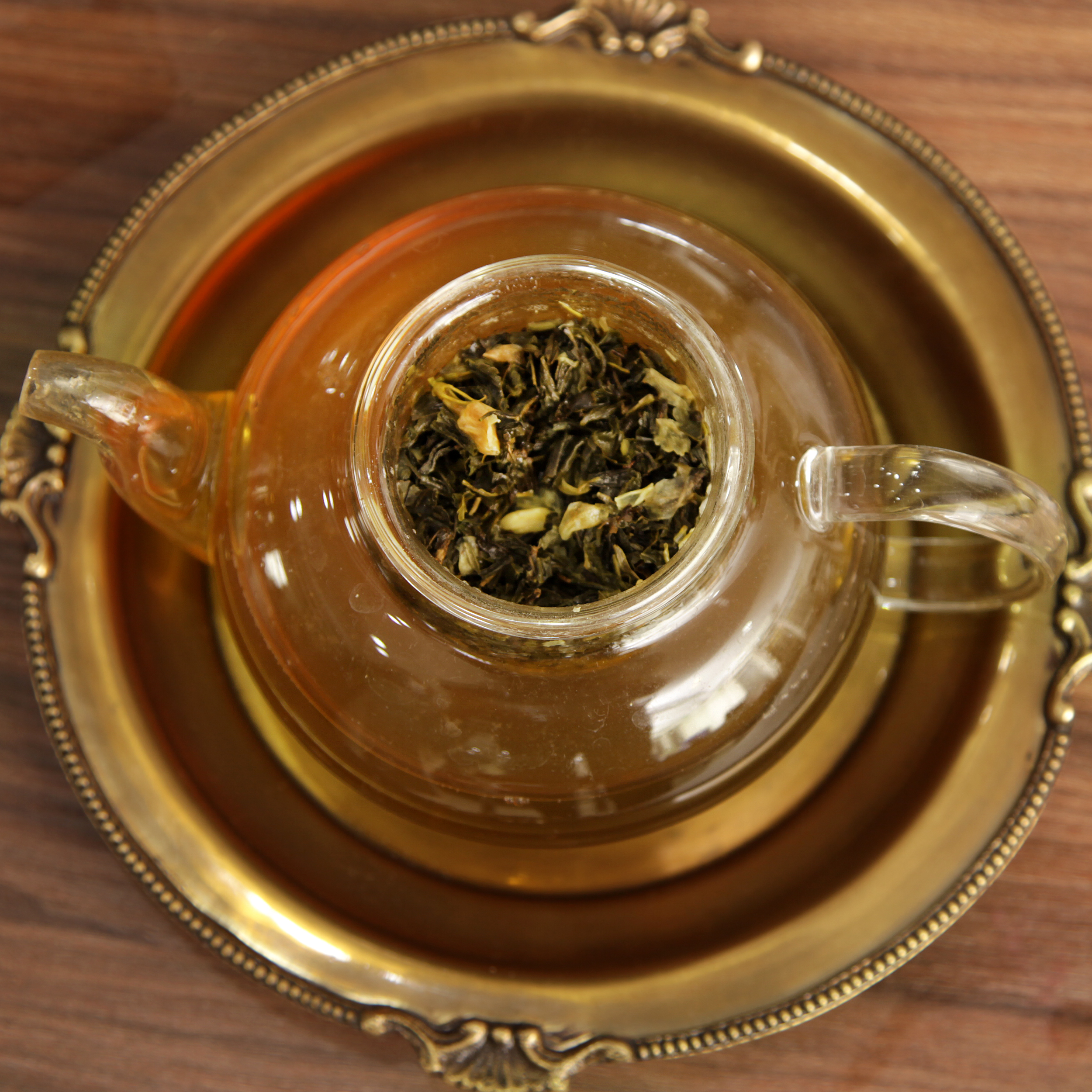 چای سبز با گل یاس چای حامد - 400 گرم