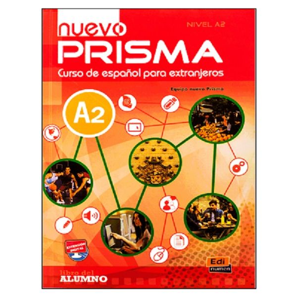 کتاب Nuevo Prisma Nivel A2 اثر Ruth Vázquez انتشارات Editorial Edinumen