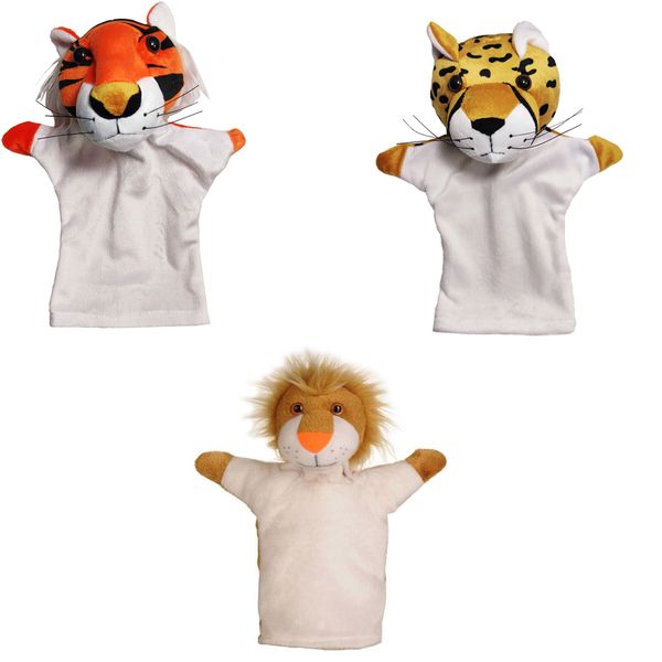 عروسک شادی رویان مدل نمایشی طرح حیوانات جنگل کد 4 مجموعه 3 عددی