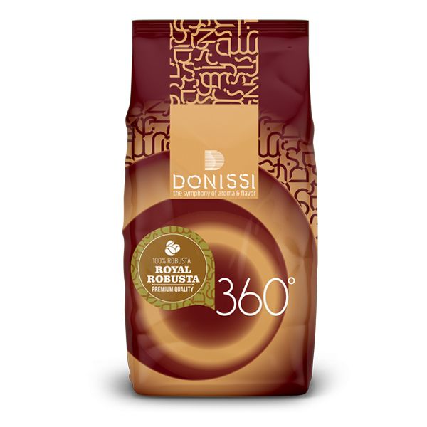 دانه قهوه اسپرسو رویال ربوستا دونیسی - 1 کیلوگرم
