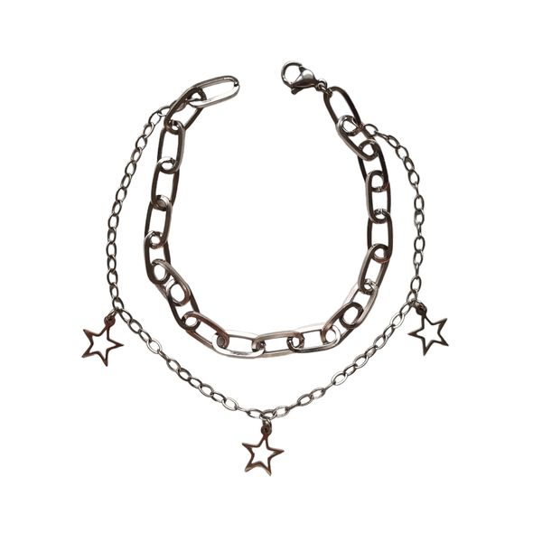 دستبند زنانه مدل آویز ستاره