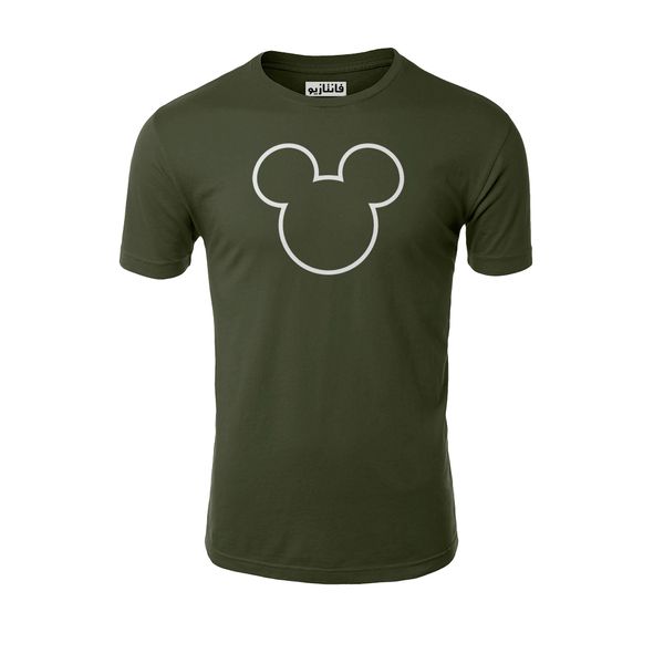 تیشرت آستین کوتاه مردانه فانتازیو طرح Minnie Mouse مدل 241 کد MM001