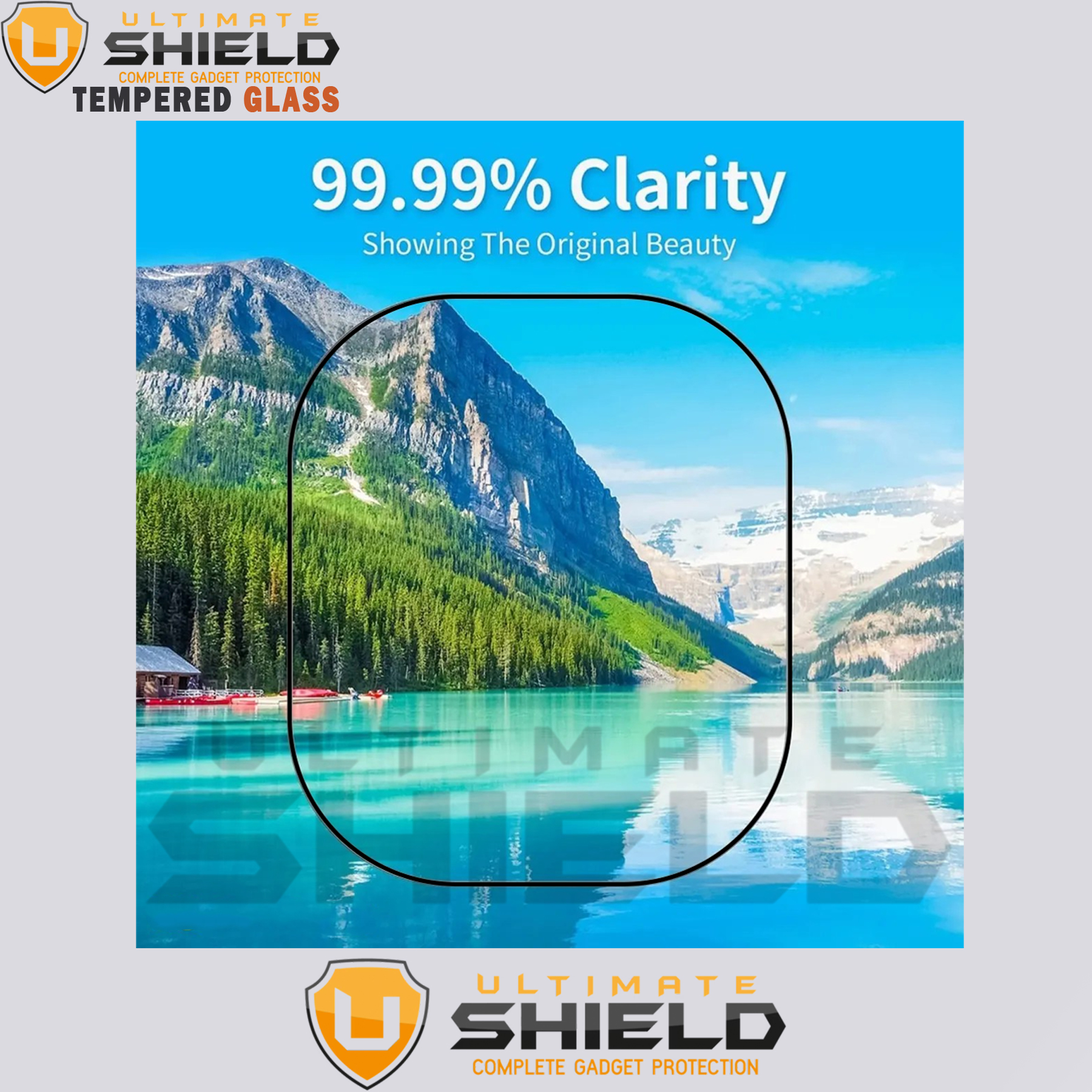 محافظ صفحه نمایش شیشه‌ای آلتیمیت شیلد مدل SH-FULL-UL مناسب برای ساعت هوشمند ویرفیت HK8 pro max / HK9 ultra 2 / T900 Ultra
