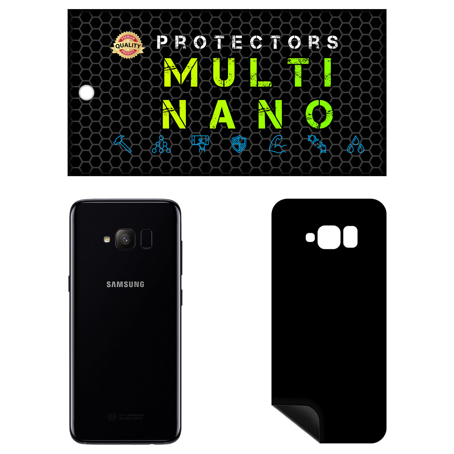 برچسب پوششی مولتی نانو مدل X-F1M مناسب برای گوشی موبایل سامسونگ Galaxy S Lite