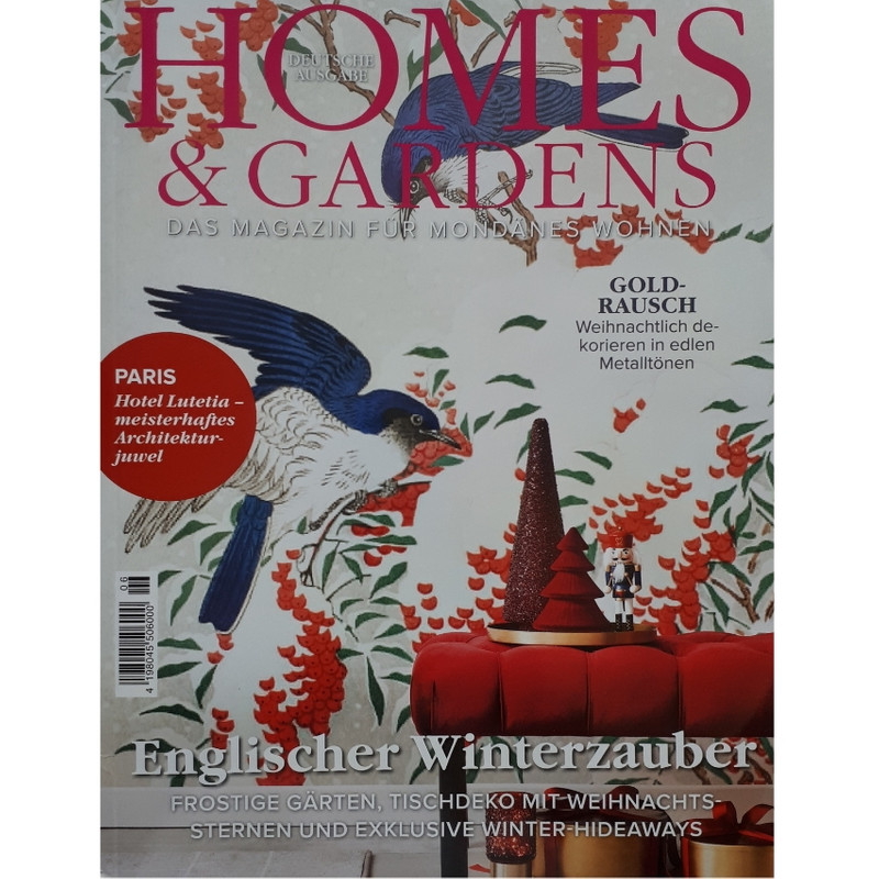 مجله Homes and Gardens دسامبر 2023