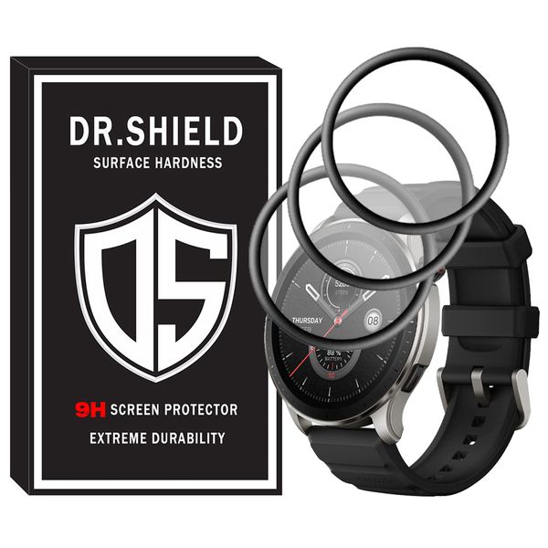 محافظ صفحه نمایش دکترشیلد مدل DR-PM مناسب برای ساعت هوشمند امیزفیت GTR 4 بسته سه عددی