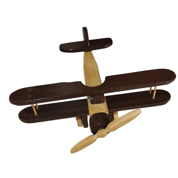 اسباب بازی چوبی مدل هواپیما