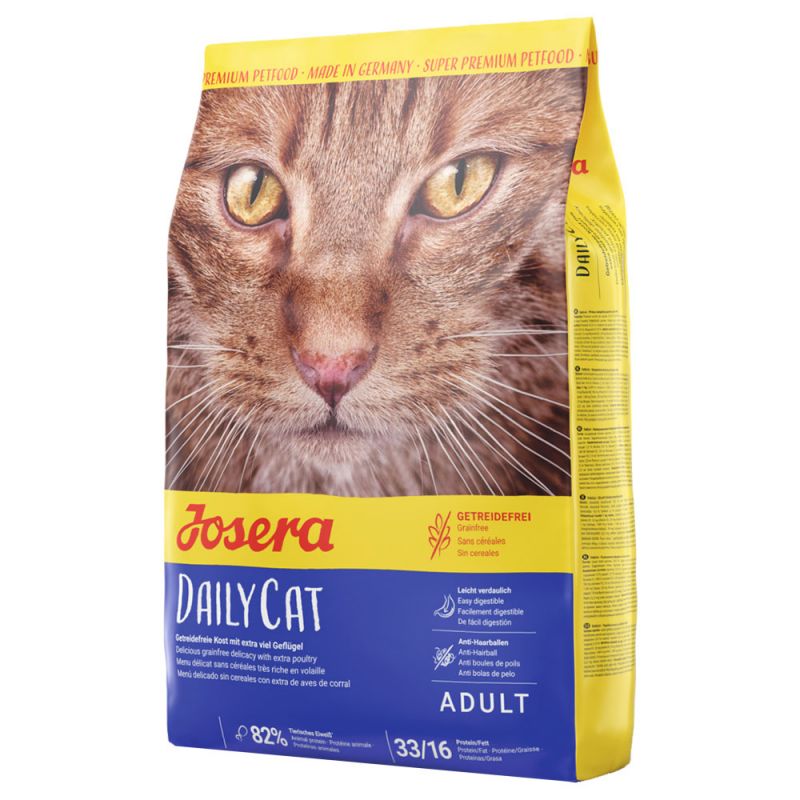 غذای خشک گربه جوسرا مدل Dailycat وزن 1 کیلوگرم