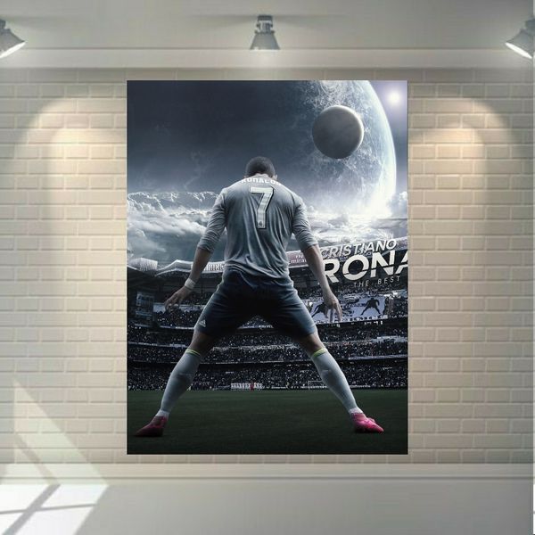پوستر طرح فوتبال جام جهانی مدل رونالدو کد BR275