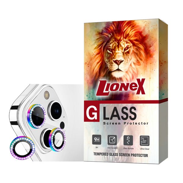  محافظ لنز دوربین لایونکس مدل RNGLNLI مناسب برای گوشی موبایل اپل iPhone 13 Pro Max / iPhone 13 Pro