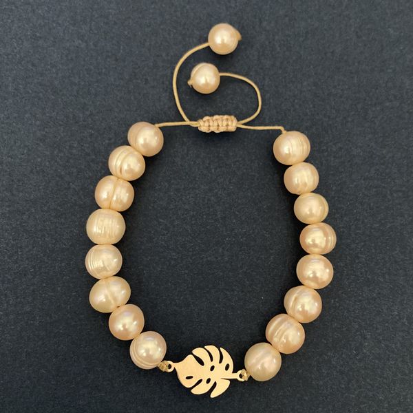 دستبند طلا 18 عیار زنانه الماسین آذر مدل ANJIRI01