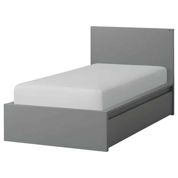 تخت خواب یک نفره اسمردیس مدل +R103 -MDF سایز 200x90 سانتی متر