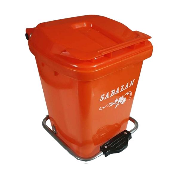 سطل زباله سبلان مدل پدال کد 12L