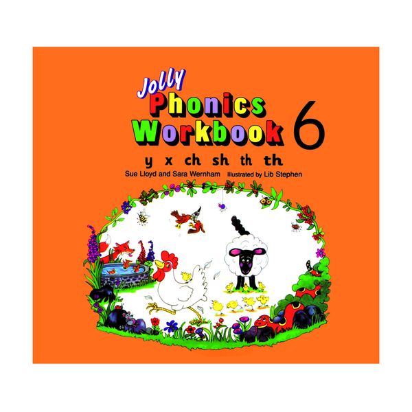 کتاب Jolly Phonics Workbook 6 اثر Sara Wernham and Sue Lioyd انتشارات هدف نوین
